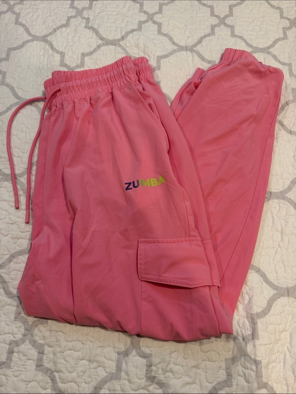 Zumba Fitness Pastel Woven Cargo Pants